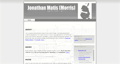 Desktop Screenshot of jonathanmatis.alkem.org