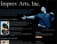 Tablet Screenshot of improvarts.alkem.org